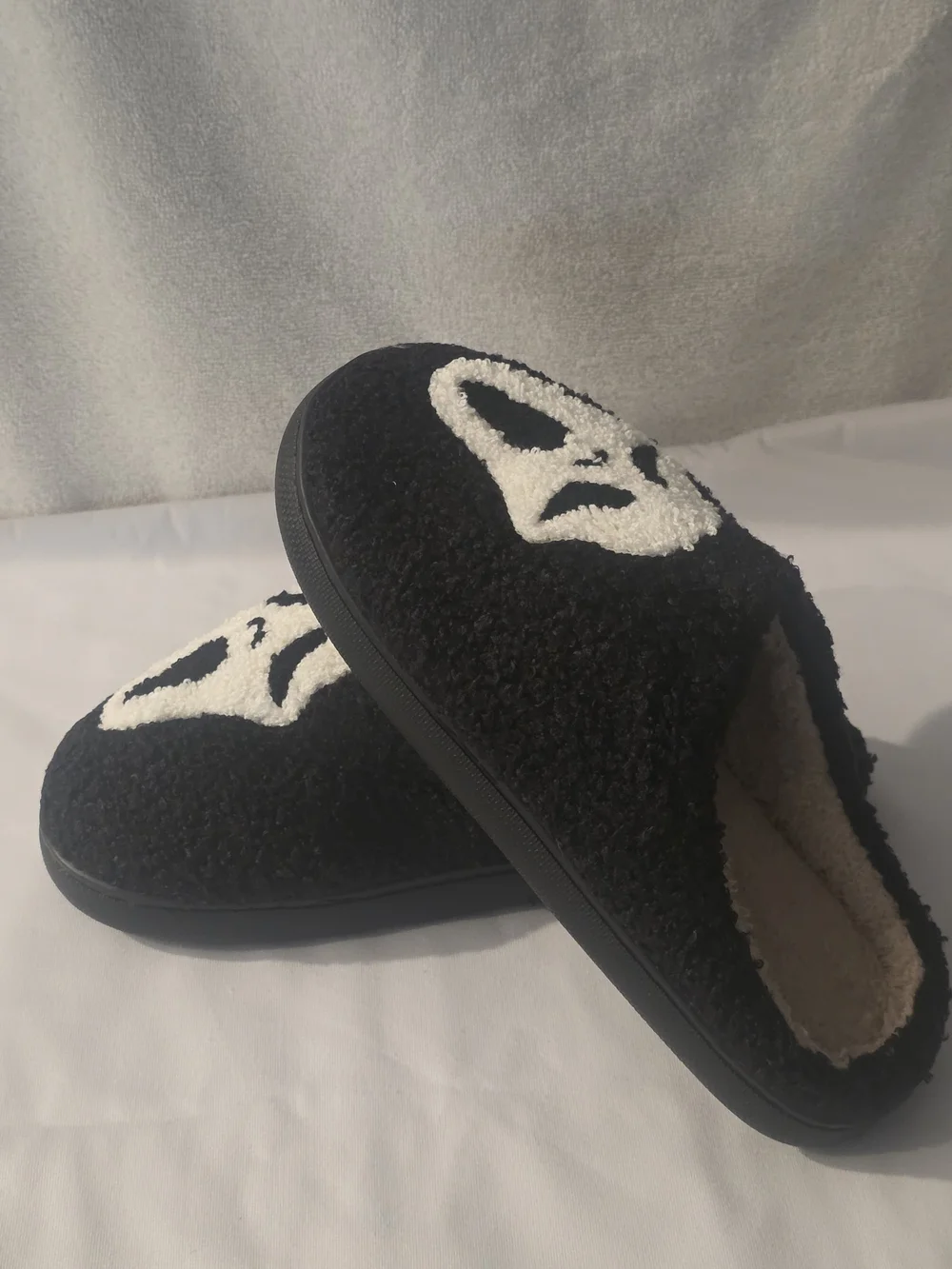Men's Black Slip-On Shoes